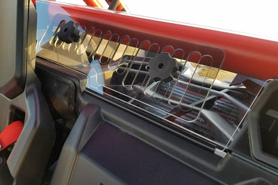 SPIKE Rear Windshield W/Vent - Windshield/Windscreen