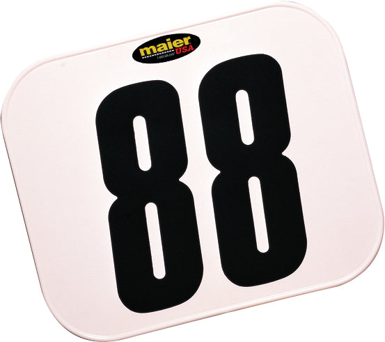 Maier Rectangular Class C Plate (white) - Offroad Collection