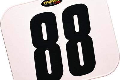 Maier Rectangular Class C Plate (white) - Offroad Collection