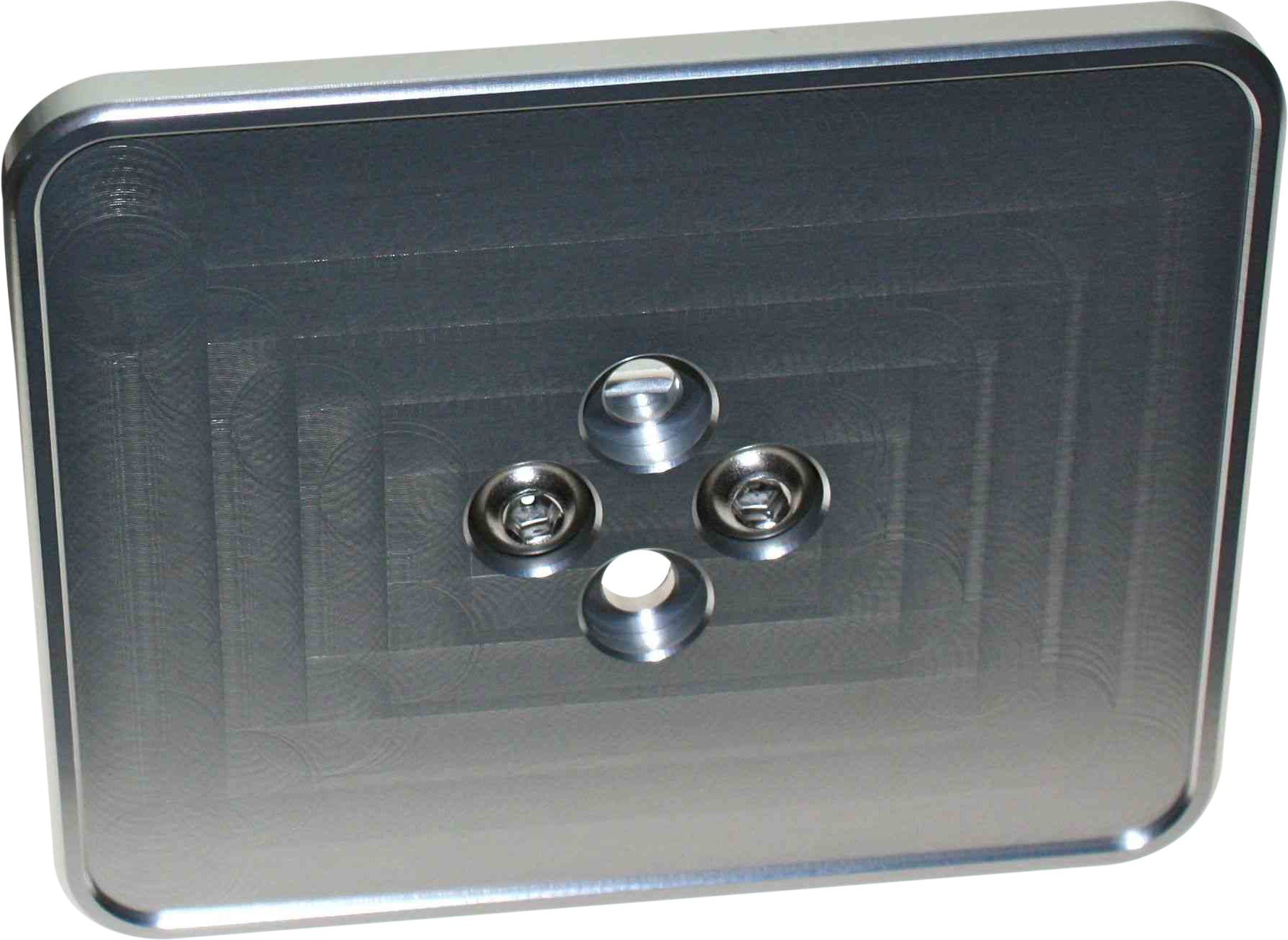 Axia Registration Sticker Plate Large 3.8’ X 3.06’ Silver - Atv Performance Products