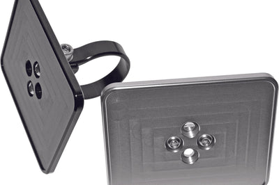 Axia Registration Stk Mount Black 1 Clamp Needed - Silver - Atv Performance Products