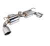 Remark Nissan 370Z V2 Y-Back Axle Back Exhaust w/Stainless Steel Double Wall Tip + Center Pipe - Mufflers & Tips