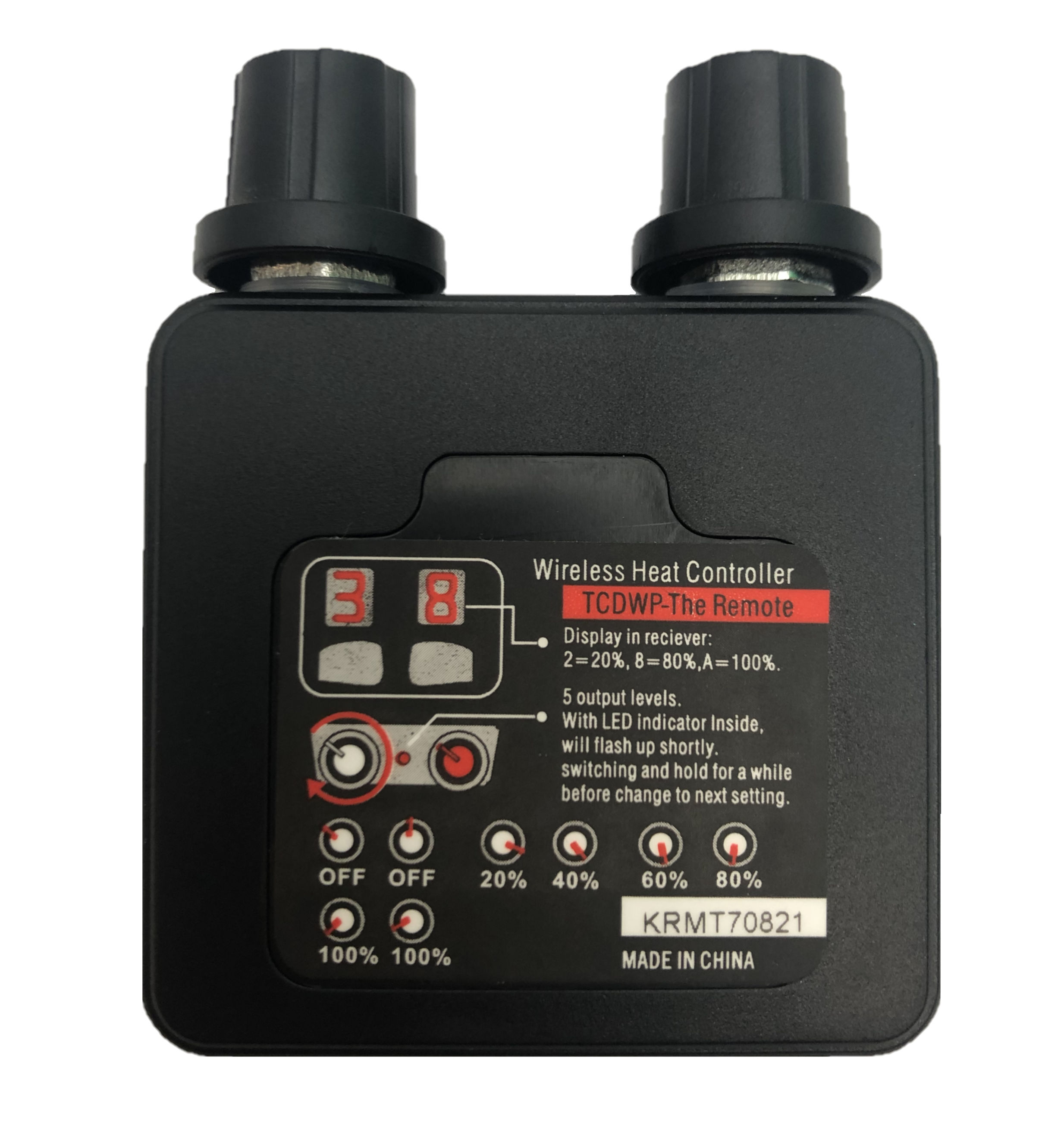 California Heat Remote For Digital Controller - Apparel Collection