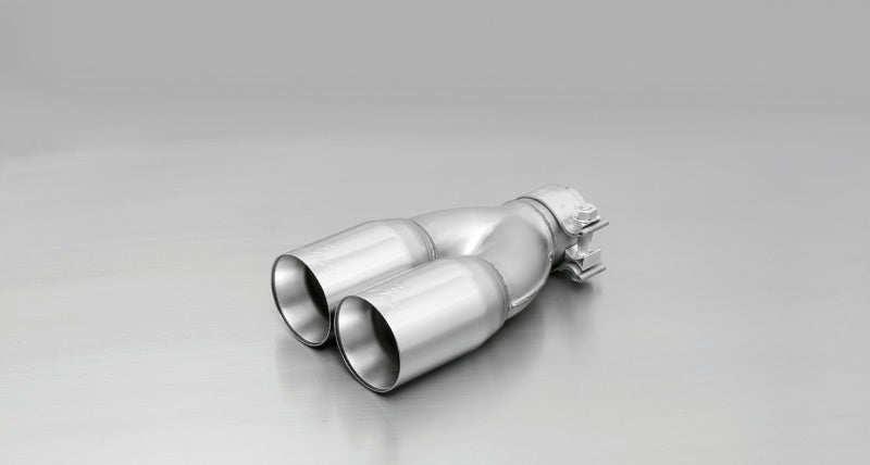 Remus 2005 Seat Toledo 1.6L 76mm Straight Cut Chromed Tail Pipe (Single) - Exhaust Mufflers & Tips