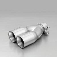 Remus 2005 Seat Toledo 1.6L 76mm Straight Cut Chromed Tail Pipe (Single) - Exhaust Mufflers & Tips