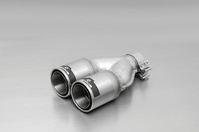 Remus 2005 Seat Toledo 1.6L 84mm Straight w/Carbon Insert Tail Pipe Set (Pair) - Exhaust Mufflers & Tips