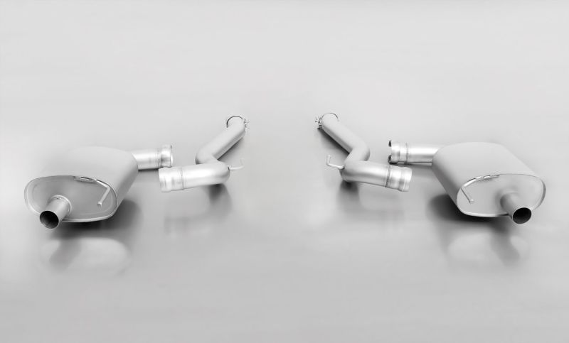 Remus 2015 Ford Mustang Coupe/Cabrio 2.3L Ecoboost Race Axle Back Exhaust (Tail Pipes Req) - Mufflers & Tips