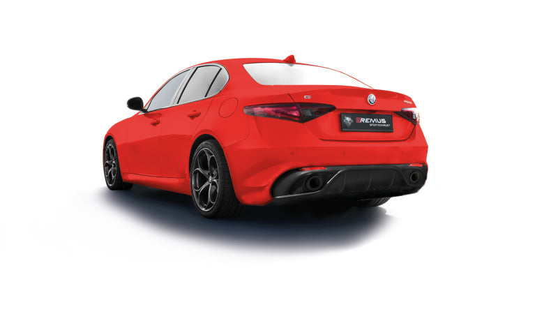 Remus 2016 Alfa Romeo Giulia Veloce 2.0L Turbo Multiair Cat Back Exhaust - Mufflers & Tips