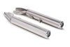 Remus 2021 + BMW R 18 (Euro 5) Chrome Slip On - Left & Right Side (w/o DB Killer/End Cap Req) - Exhaust Mufflers Tips