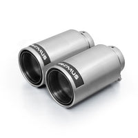 Remus Stainless Steel 98mm Polished w/Carbon Insert Tail Pipe Set (Pair) - Exhaust Mufflers & Tips