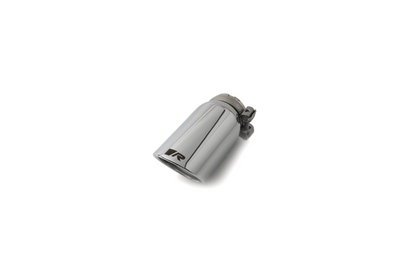 Remus Universal Sport Exhaust 84mm Angled Rolled Edge Chrome Tail Pipe Set (Single) - Mufflers & Tips