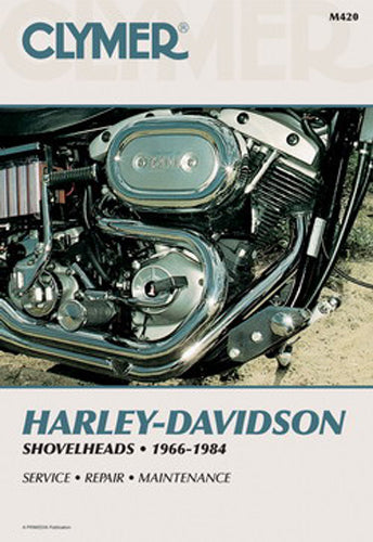 Clymer Repair Manual Harley 74/80 4 Spd - Harddrive Products
