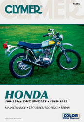 Clymer Repair Manual Hon 100-350cc - Tires & Wheels