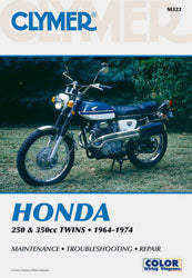 Clymer Repair Manual Hon 250-350cc Twin - Tires & Wheels