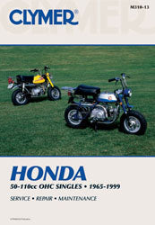 Clymer Repair Manual Hon 50-100cc - Tires & Wheels