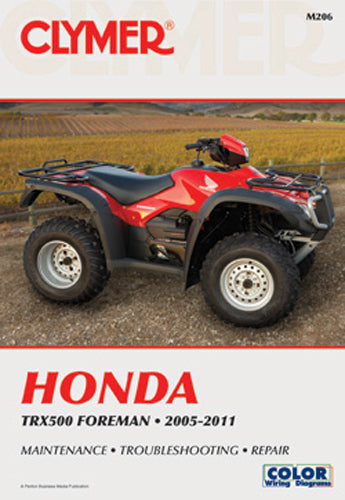 Clymer Repair Manual Hon 500 Foreman - Tires & Wheels