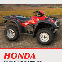 Clymer Repair Manual Hon 500 Foreman - Tires & Wheels