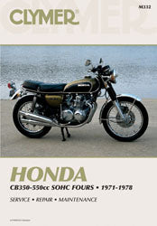 Clymer Repair Manual Hon Cb350-500 - Tires & Wheels