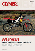 Clymer Repair Manual Hon Cr125/250r - Tires & Wheels