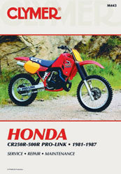 Clymer Repair Manual Hon Cr250-500r - Tires & Wheels