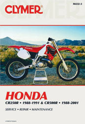 Clymer Repair Manual Hon Cr250-500r - Tires & Wheels