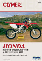 Clymer Repair Manual Hon Crf250r/x Crf450r - Tires & Wheels