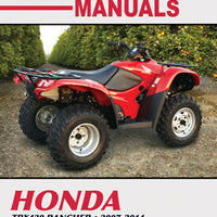 Clymer Repair Manual Hon Rancher - Tires & Wheels