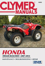 Clymer Repair Manual Hon Rancher - Tires & Wheels