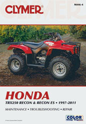 Clymer Repair Manual Hon Trx250 Recon - Tires & Wheels