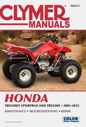 Clymer Repair Manual Hon Trx250ex - Tires & Wheels