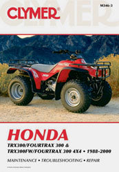 Clymer Repair Manual Hon Trx300 - Tires & Wheels