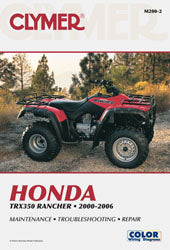 Clymer Repair Manual Hon Trx350 Rancher - Tires & Wheels
