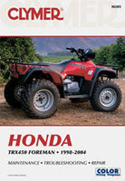 Clymer Repair Manual Hon Trx450 Foreman 450 - Tires & Wheels
