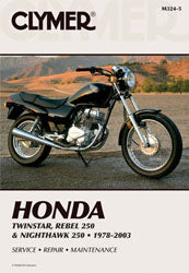 Clymer Repair Manual Hon Twinstar 250 - Tires & Wheels