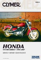 Clymer Repair Manual Hon Vt1100c2 - Tires & Wheels