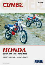 Clymer Repair Manual Hon Xl/xr 500-600 - Tires & Wheels