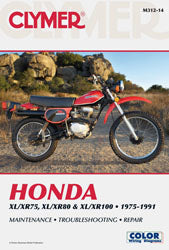 Clymer Repair Manual Hon Xr/xl75-100 - Tires & Wheels