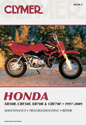 Clymer Repair Manual Hon Xr50r/xr70r - Tires & Wheels