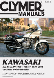 Clymer Repair Manual Kaw 1000/1100 Fours - Tires & Wheels