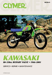 Clymer Repair Manual Kaw 80-350cc - Tires & Wheels