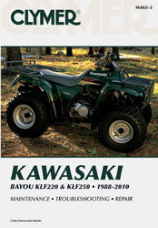 Clymer Repair Manual Kaw Klf220/250 - Tires & Wheels