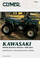 Clymer Repair Manual Kaw Klf220/250 - Tires & Wheels