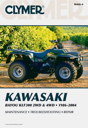 Clymer Repair Manual Kaw Klf300 - Tires & Wheels