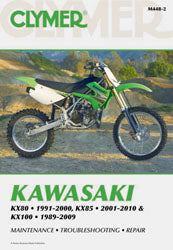 Clymer Repair Manual Kaw Kx80-100 - Tires & Wheels