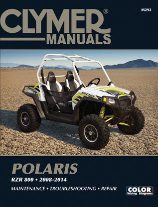 Clymer Repair Manual Polaris Rzr800 - Tires & Wheels