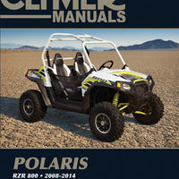 Clymer Repair Manual Polaris Rzr800 - Tires & Wheels