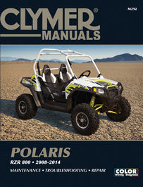 Clymer Repair Manual Polaris Rzr800 - Tires & Wheels