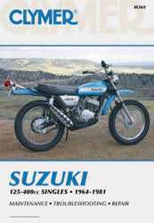 Clymer Repair Manual Suz 125-400cc - Tires & Wheels