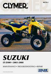 Clymer Repair Manual Suz Lt-z400 - Tires & Wheels