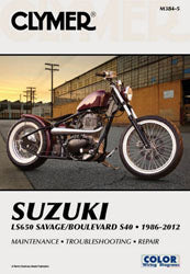Clymer Repair Manual Suz Savage Ls650 - Tires & Wheels